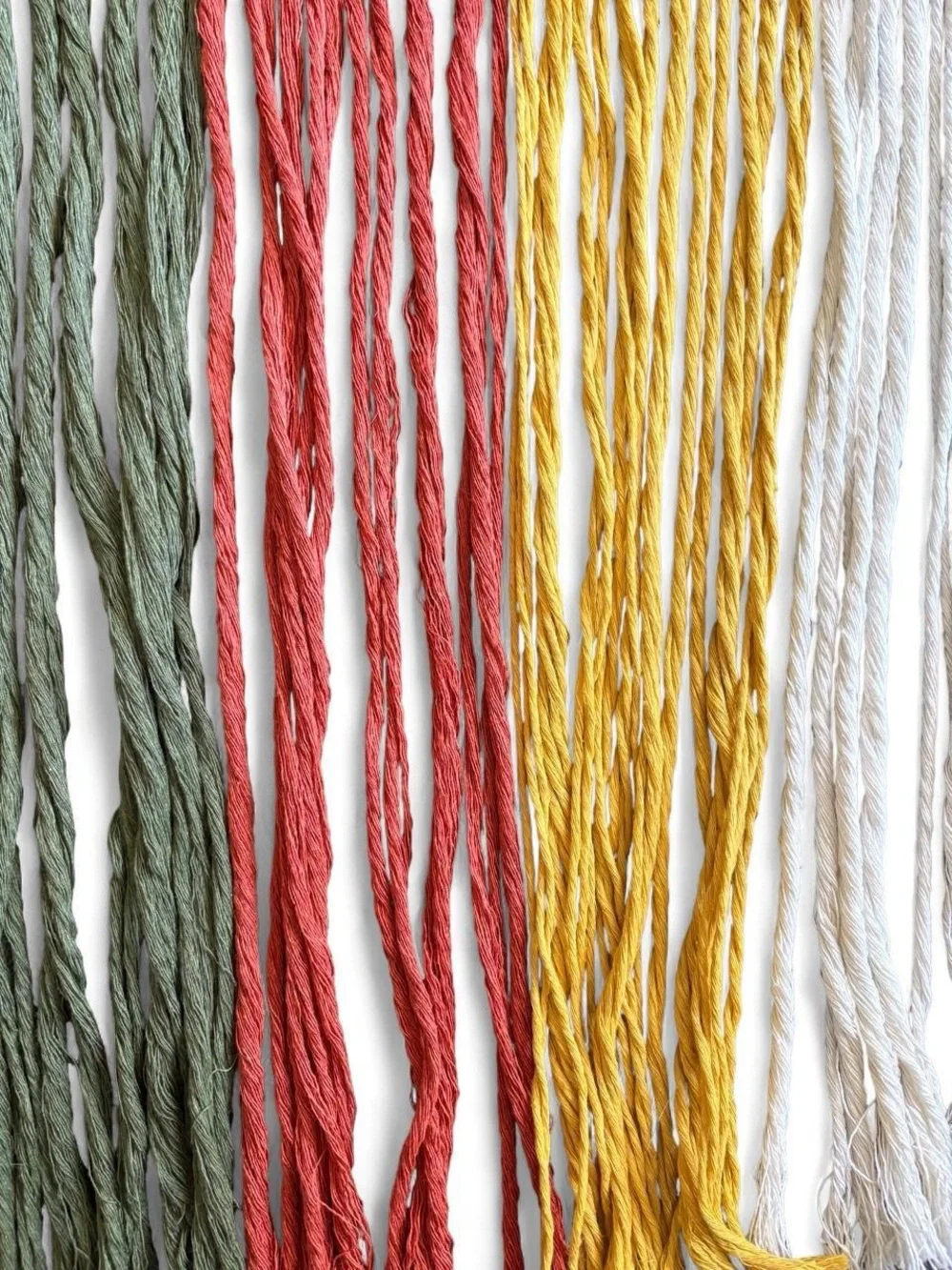 Handmade Macrame Wall Hanging Retro 70s Retro Boho Fringe
